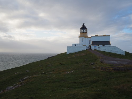 Stoer Lighthouse, bei 675 km/h Windgeschwindigkeit