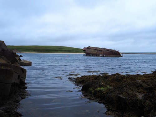 Schiffe versenken um Barrieren zu bauen, Scapa Flow